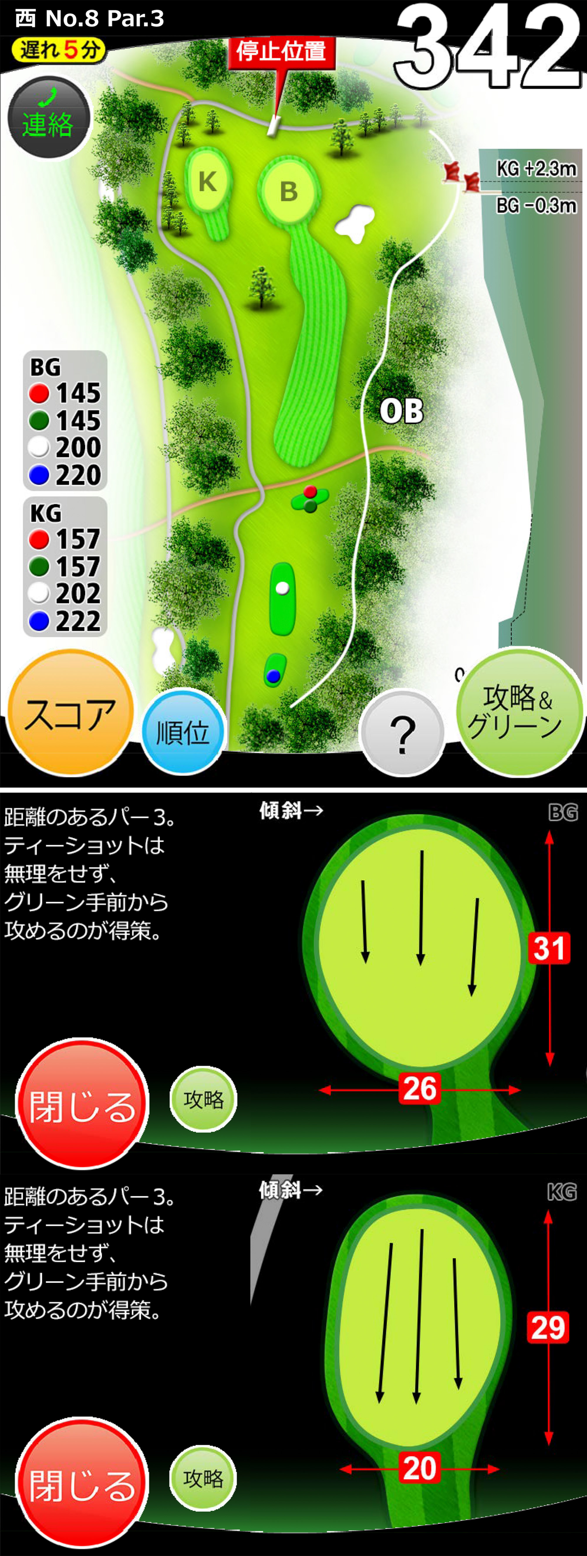 8番ホール